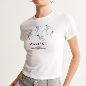 Short-Sleeve Matisse Graphic Skimming Tee